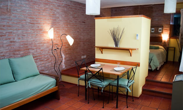 Monoambiente para 2 personas