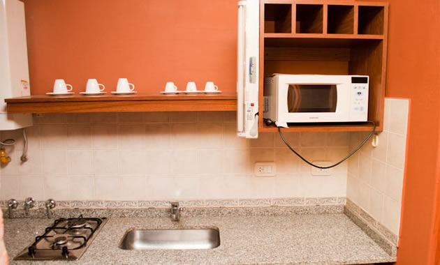 Monoambiente para 2 personas